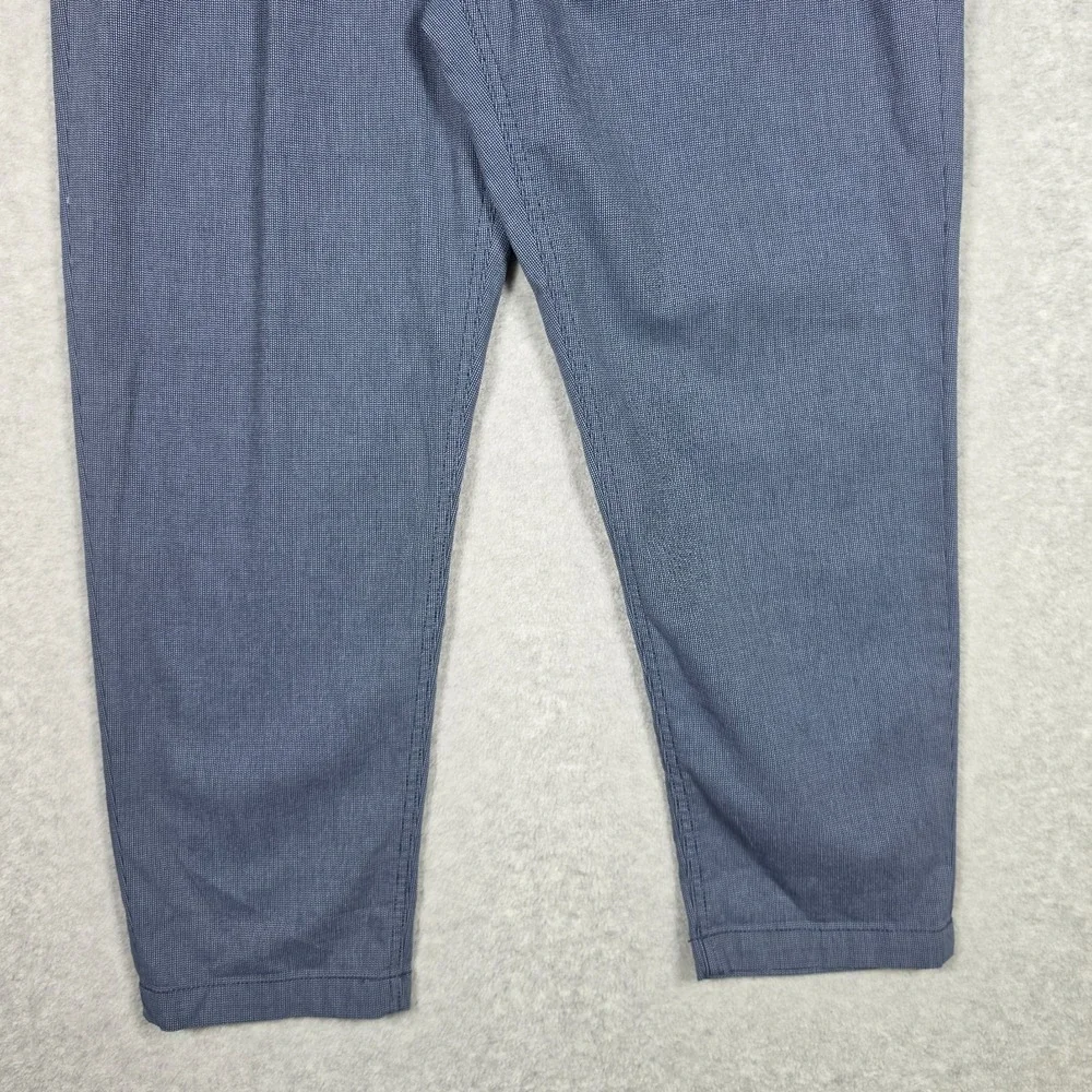 Banana Republic Pants Mens Size 35x32 Relaxed Tapered Fit Ankle Length Knit NEW